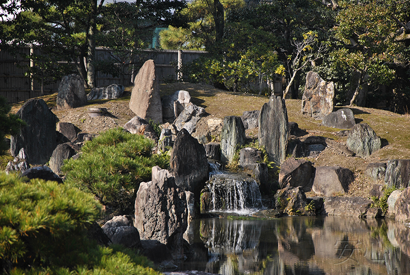 Ninomaru Garden Waterfall, Nijo Castle