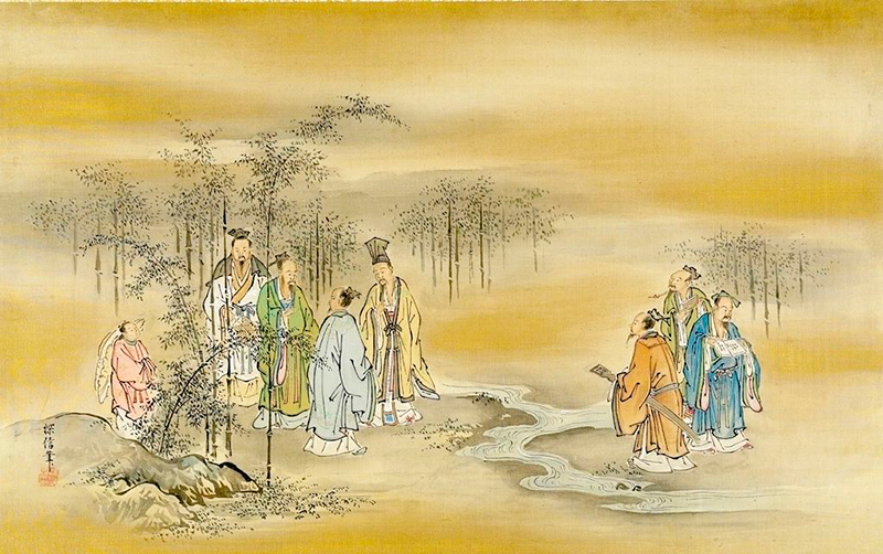 Семь мудрецов из бамбуковой рощи