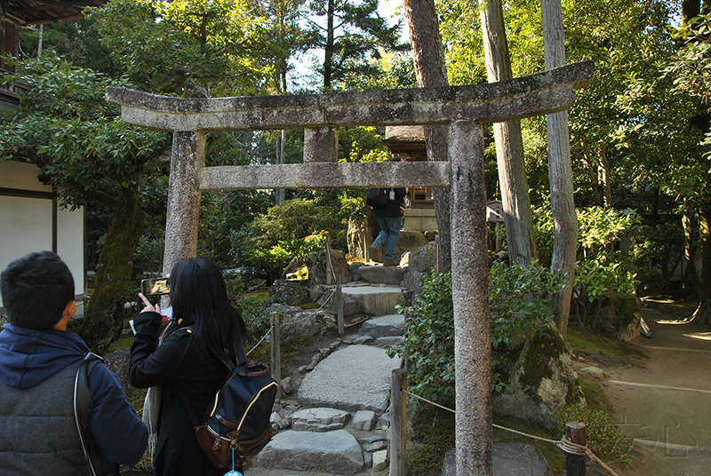 Сад храма Гинкаку-дзи (Ginkakuji)